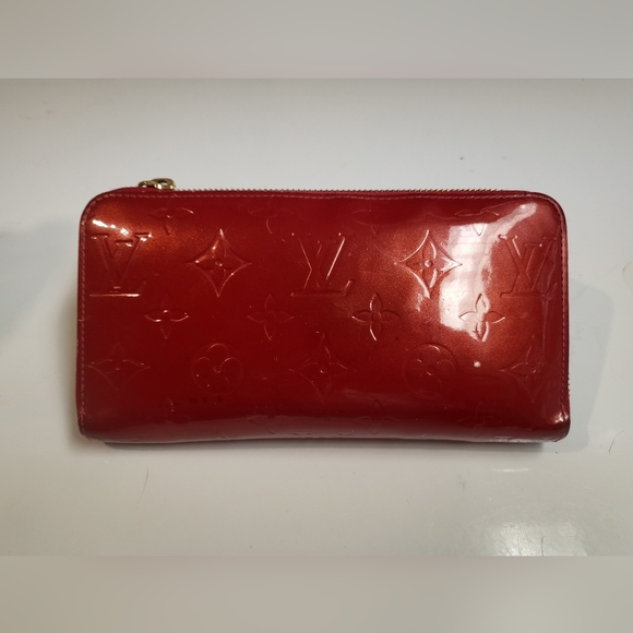 Louis Vuitton Vernis long zippy wallet